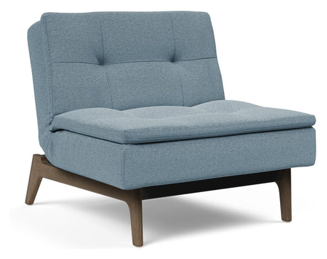 Dublexo Eik Loungestol, Røget eg, Soft/Indigo - UNOLIVING.COM