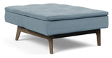 Dublexo Eik Loungestol, Røget eg, Soft/Indigo - UNOLIVING.COM