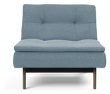 Dublexo Eik Loungestol, Røget eg, Soft/Indigo - UNOLIVING.COM