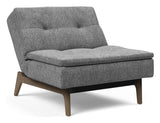 Dublexo Eik Loungestol, Røget eg, Twist Charcoal - UNOLIVING.COM