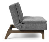 Dublexo Eik Loungestol, Røget eg, Twist Charcoal - UNOLIVING.COM