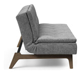 Dublexo Eik Sovesofa, Røget eg, Natur, Twist Charcoal - UNOLIVING.COM