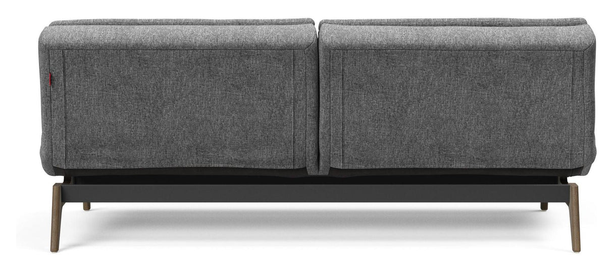 Dublexo Eik Sovesofa, Røget eg, Natur, Twist Charcoal - UNOLIVING.COM