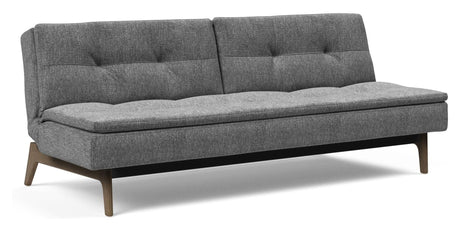 Dublexo Eik Sovesofa, Røget eg, Natur, Twist Charcoal - UNOLIVING.COM