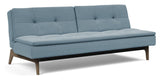 Dublexo Eik Sovesofa, Røget eg, Soft/Indigo - UNOLIVING.COM