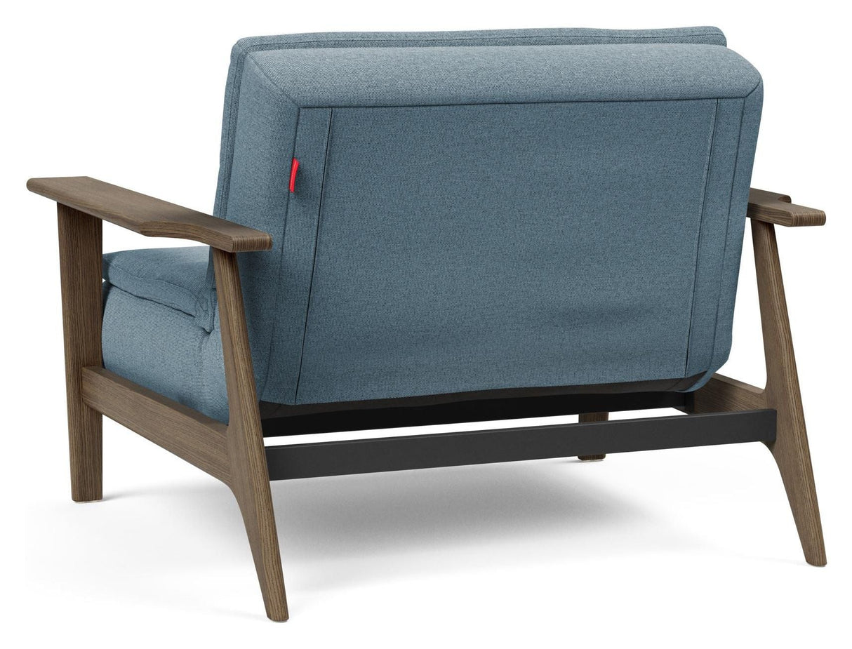 Dublexo Frej Loungestol, Røget eg, Soft/Indigo - UNOLIVING.COM