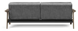 Dublexo Frej Sovesofa, Røget eg, Natur, Twist Charcoal - UNOLIVING.COM