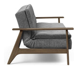 Dublexo Frej Sovesofa, Røget eg, Natur, Twist Charcoal - UNOLIVING.COM