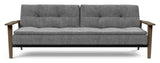 Dublexo Frej Sovesofa, Røget eg, Natur, Twist Charcoal - UNOLIVING.COM