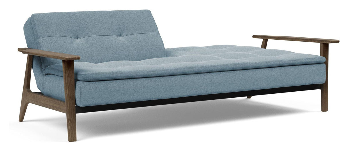 Dublexo Frej Sovesofa, Røget eg, Soft/Indigo - UNOLIVING.COM