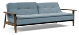 Dublexo Frej Sovesofa, Røget eg, Soft/Indigo - UNOLIVING.COM