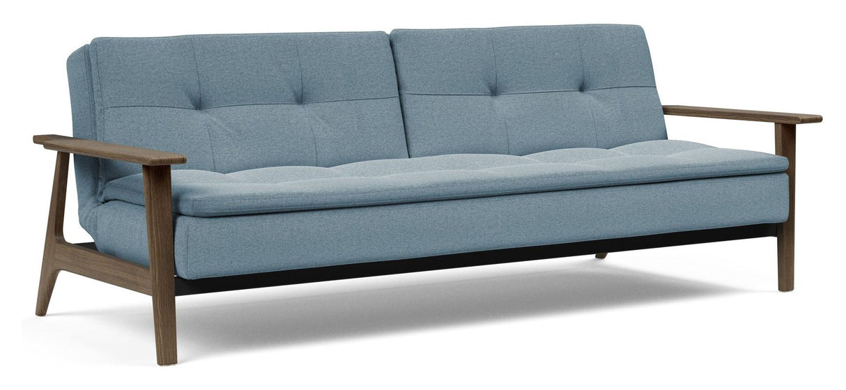 Dublexo Frej Sovesofa, Røget eg, Soft/Indigo - UNOLIVING.COM