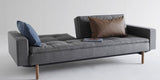 Dublexo Stem Sovesofa m. armlæn, Twist/Charcoal - UNOLIVING.COM