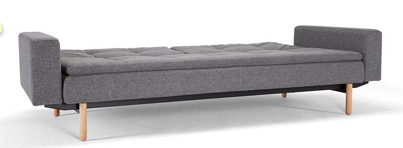 Dublexo Stem Sovesofa m. armlæn, Twist/Charcoal - UNOLIVING.COM