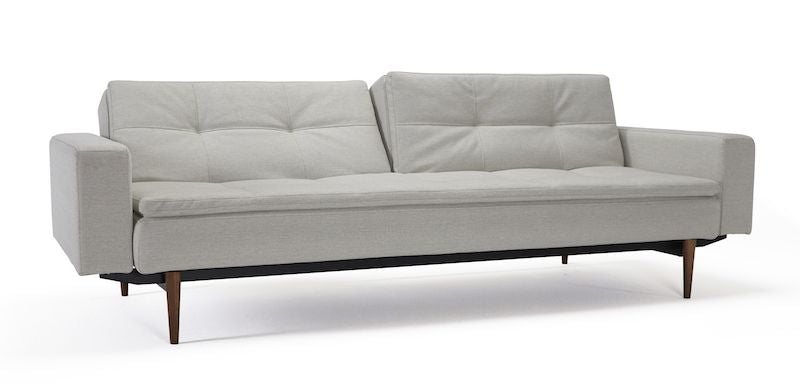 Dublexo Styletto Sovesofa m. armlæn, Mixed Dance Natural - UNOLIVING.COM