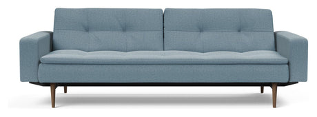 Dublexo Styletto Sovesofa m. armlæn, Soft/Indigo - UNOLIVING.COM