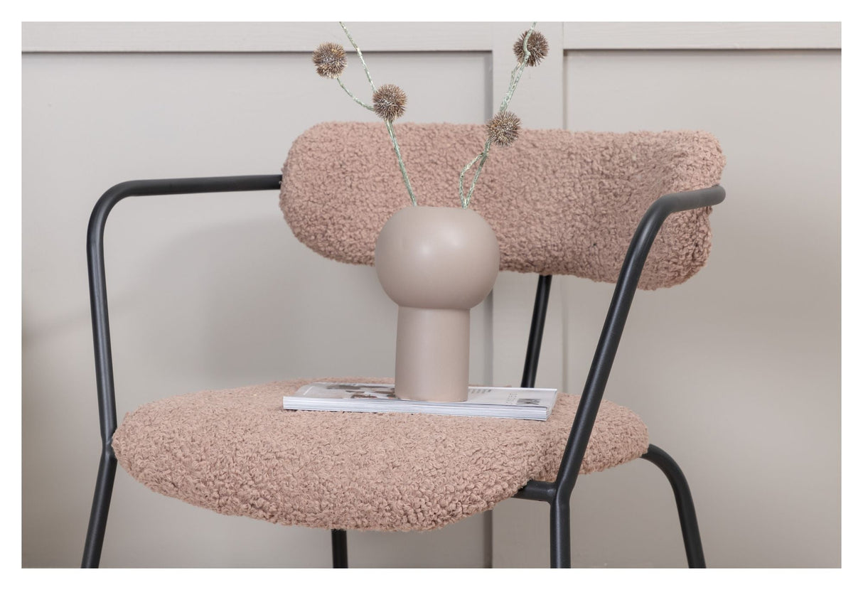 Duffy Loungestol, Beige Teddy - UNOLIVING.COM