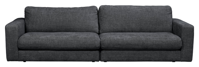 Duncan, 3 - pers. Sofa - mørk grå - UNOLIVING.COM