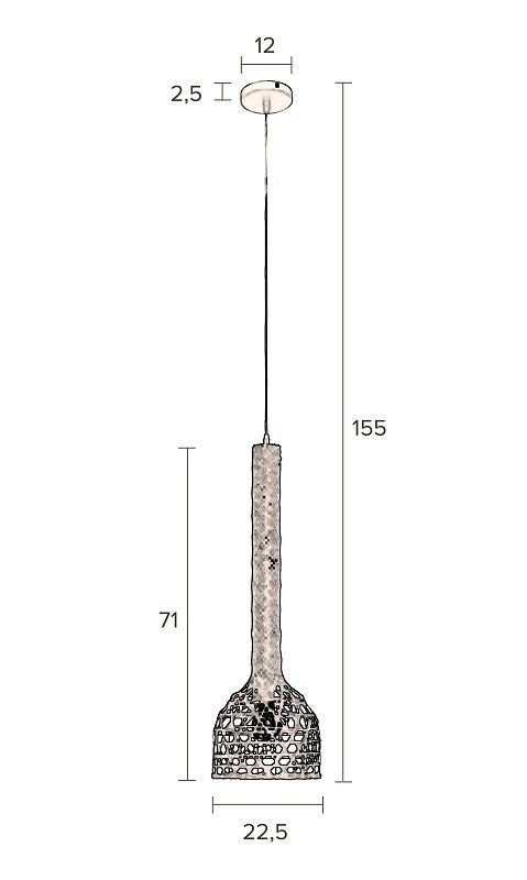 Dutchbone Boo Pendel Bambus - Unoliving.com