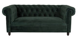 Dutchbone Chester 2 - pers. Sofa Mørk Grøn - UNOLIVING.COM