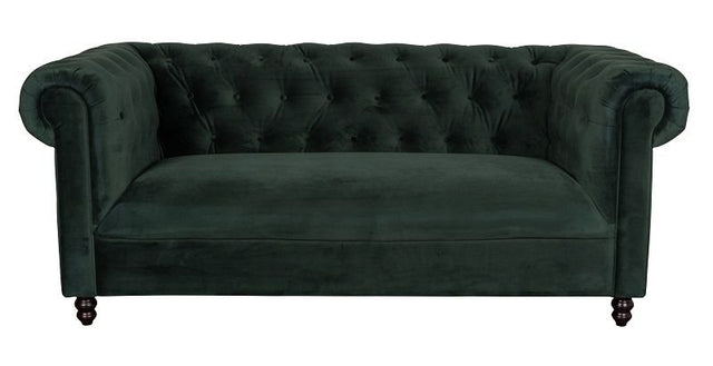 Dutchbone Chester 2 - pers. Sofa Mørk Grøn - UNOLIVING.COM