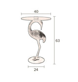 Dutchbone Crane Sidebord Gylden - UNOLIVING.COM