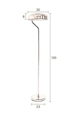 Dutchbone Eclipse Gulvlampe, Metal - Unoliving.com