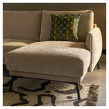 Harper Sofa m. højrevendt chaiselong, Beige - Unoliving.com