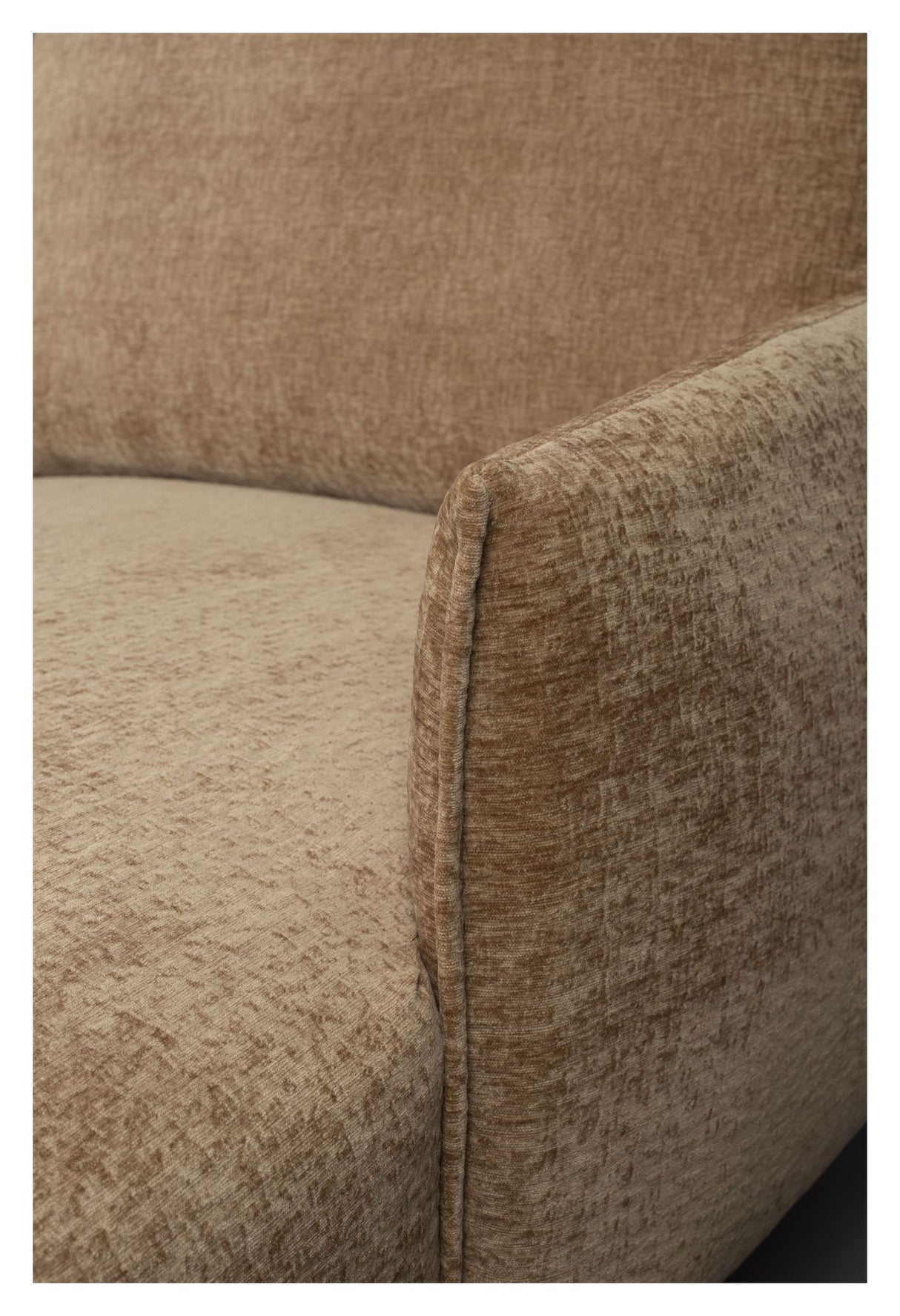 Harper Sofa m. højrevendt chaiselong, Camel - Unoliving.com