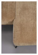 Harper Sofa m. højrevendt chaiselong, Camel - Unoliving.com