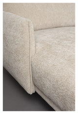 Harper Sofa m. venstrevendt chaiselong, Beige - Unoliving.com