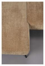 Harper Sofa m. venstrevendt chaiselong, Camel - Unoliving.com