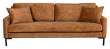 Dutchbone Houda 3-pers. Sofa, Caramel - Unoliving.com