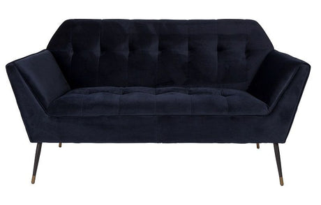 Dutchbone Kate 2-pers. Sofa, Deep blue - Unoliving.com