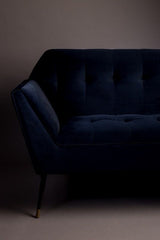 Dutchbone Kate 2-pers. Sofa, Deep blue - Unoliving.com