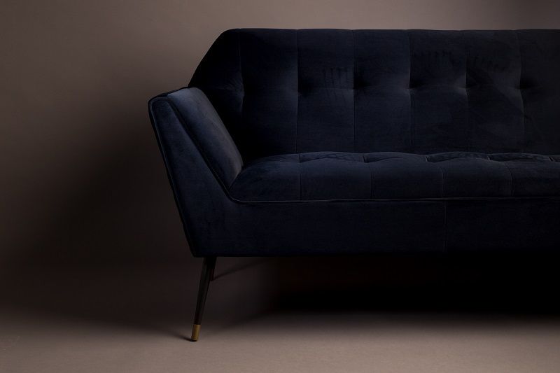 Dutchbone Kate 2-pers. Sofa, Deep blue - Unoliving.com