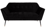 Dutchbone Kate 2-pers. Sofa, Sort - Unoliving.com