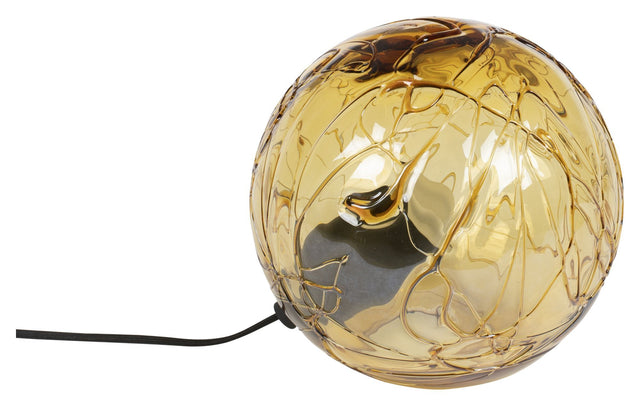 Dutchbone Lune 25 Bordlampe - Amber Glas - Unoliving.com