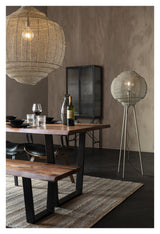 Meezan Gulvlampe, Sand/Grå - Unoliving.com