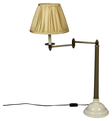 Dutchbone The Allis Bordlampe, Stof/Alu - Unoliving.com