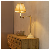 Dutchbone The Allis Bordlampe, Stof/Alu - Unoliving.com