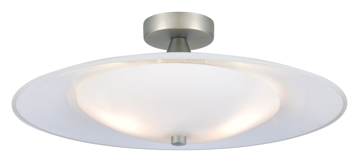 Halo Design Baroni Loftlampe Ø46, Opal/Alu - Unoliving.com