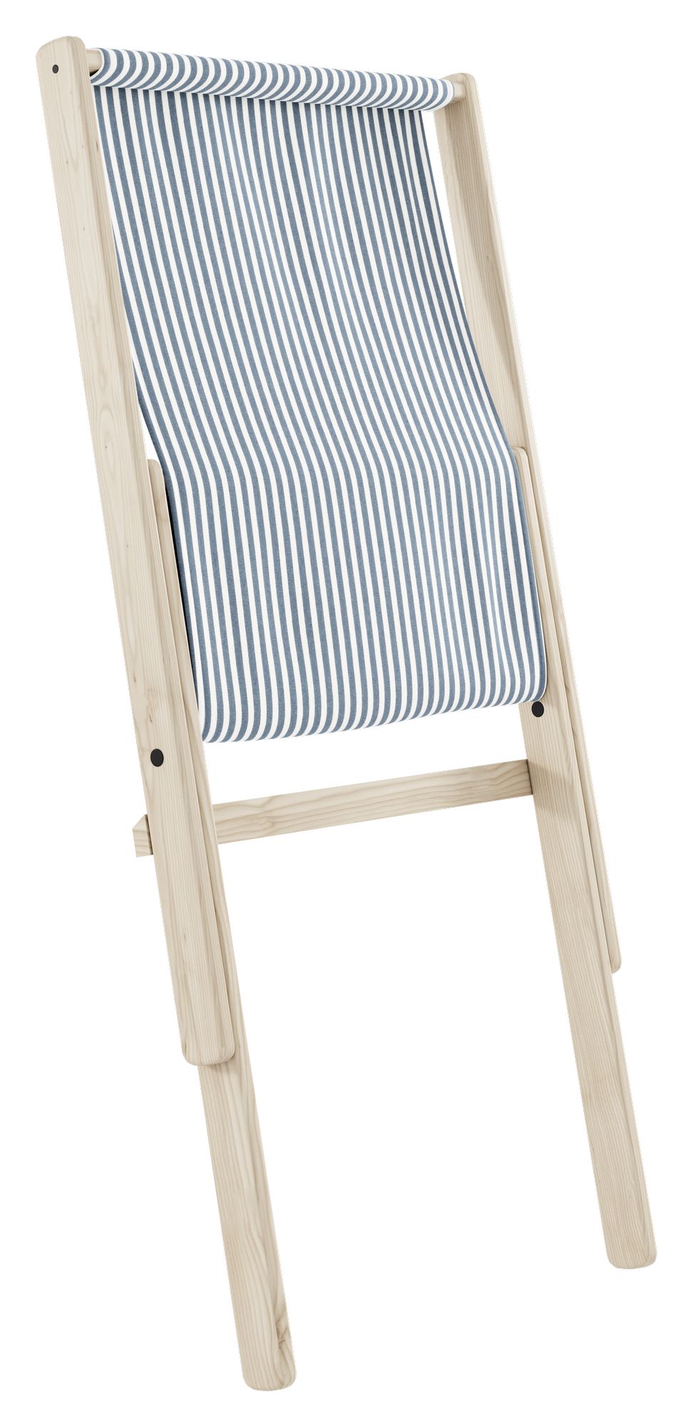 Boogie Loungestol, Beach Blue/Raw