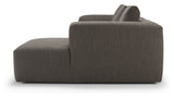 Kornum Sofa med chaiselong højre, Taupe - Unoliving.com