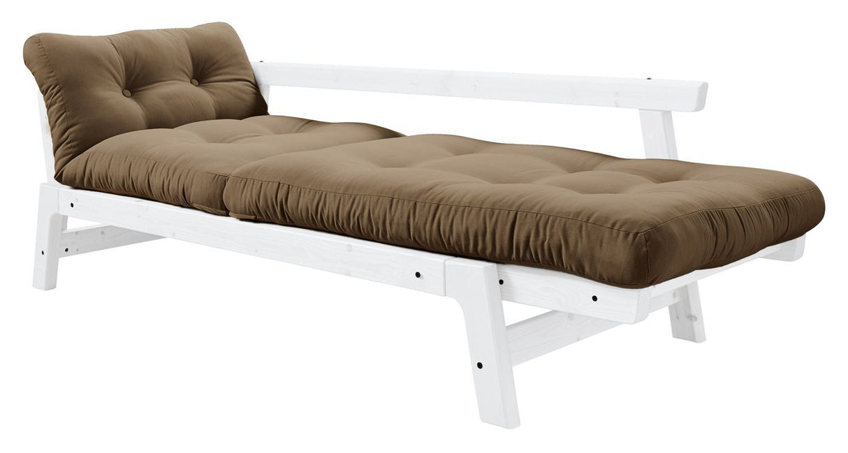 Step Sovesofa, Mocca/Hvid - Unoliving.com