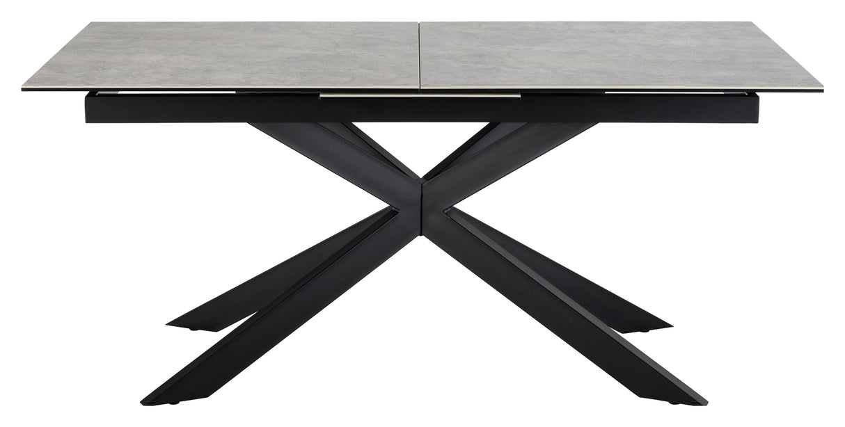 Irwine, spisebord 168/210cm - grå - Unoliving.com