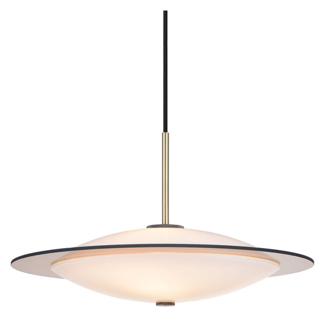 Halo Design Orbit Pendel, Ø40, Opal glas/Antique messing - Unoliving.com