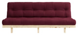 Karup Design Lean Sovesofa, Bordeaux - Unoliving.com