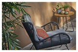 Grace Loungestol m. hynder, Antracit - Unoliving.com