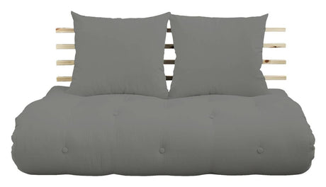 Shin Sano Futon Sofa, Grey/Natur - Unoliving.com